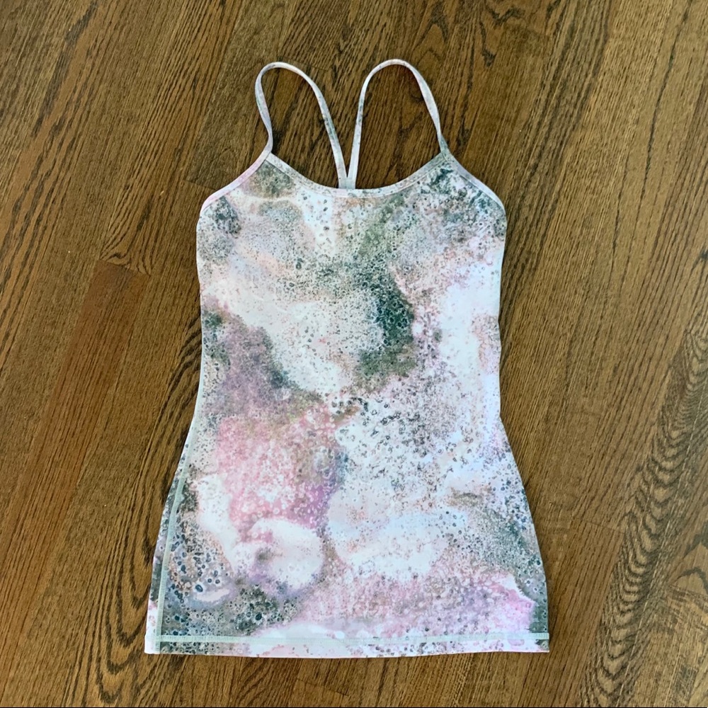 Lululemon Power Y Tank - Sugar Crush Multi